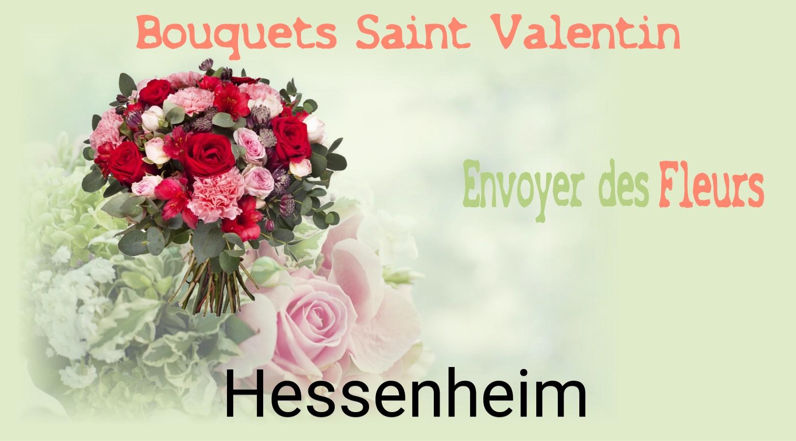 Roses de Saint-Valentin livrées à Hessenheim